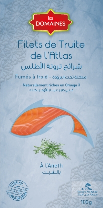 Image de Filet de truite fumée à l’aneth - (100g)