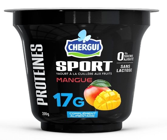 Image de CHERGUI Sport - YAC protéiné - Mangue (200g)