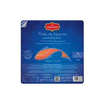 Image de Filet de saumon fumé nature (50g)