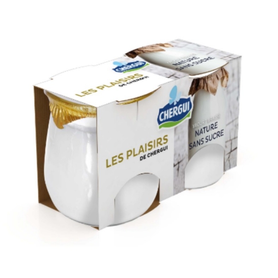 Image de Les plaisirs de CHERGUI nature sans sucre - (2x125g)